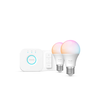 Philips Hue Hue White and Color Ambiance Essential lempučių rinkinys (2x E27 lamputės + jungiklis)