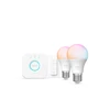 Philips Hue Hue White and Color Ambiance Essential lempučių rinkinys (2x E27 lamputės + jungiklis)