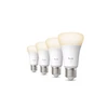 Philips Hue W 810 A60 4P EU | E27 | Warm to cool baltas light | Bluetooth, Zigbee
