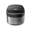 Philips Mini rice cooker | HD3093/80 3000 series | 600 W | 0.85 L | Number of programs 8 | Stainless Steel/Juodas