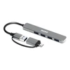 PORT CONNECT | USB-C/USB-A šakotuvas, 4 versijos, USB-A 3.0, 5 Gbps