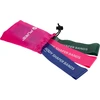 Pure2Improve | Body Shaper Bands, Set of 3 | Žalias, Rožinė and Violetinė