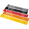 Pure2Improve | Resistance Bands Set of 5 | Juodas, Pilkas, Oranžinis, Raudona, Geltona
