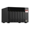Serveris QNAP | 6 lizdų QTS ir QuTS hero NAS | TS-673A-8G | Iki 6 HDD/SSD su karšto keitimo funkcija | AMD Ryzen | Ryzen V1500B keturių branduolių | Procesoriaus dažnis 2,2 GHz | 8 GB | DDR4