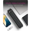 Raidsonic | 20-in-1 USB HUB su maitinimo šaltiniu, įjungimo/išjungimo mygtuku ir tvirtinimo laikikliais | IB-HUB1720-U3