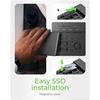 „Raidsonic“ 4 skyrių USB4 dauginimo įrenginys (1:3 klonas), skirtas NVMe M.2 SSD | IB-4013MCL-C4