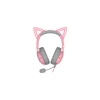 Razer Kraken Kitty V2 žaidimų ausinės, su laidu, mikrofonu, Rožinės spalvos