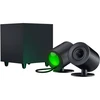 Kompiuterio kolonėlės Razer | Žaidimų garsiakalbiai su laidiniu žemųjų dažnių garsiakalbiu | Nommo V2 - 2.1 | Bluetooth | Juodas