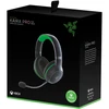 Belaidės žaidimų ausinės Razer Kaira Pro, skirtos Xbox Series X ir mobiliems Xbox žaidimams, Juodos spalvos