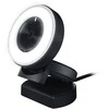 Internetinė kamera Razer Kiyo - Streaming Camera with Ring Lighting (USB Webcam, HD Video 720p, 60 FPS, Compatible with Open Broadcaster Software, Xsplit, Autofocus, Camera Clip, Tripod Connection) Juodas