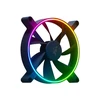 Razer | Kunai Chroma RGB 140mm LED | PWM našumo ventiliatorius - 3 pakuotė | Hidraulinis