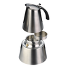 Kavos aparatas Rommelsbacher Espresso maker EKO 366/E Manual Elektrinė moka pot, 365 W, Nerūdijantis plienas/ juodas