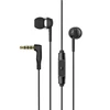 Sennheiser Ausinės CX 80S su laidu, į ausis įkišamos, Mikrofonas, Juodas
