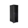Lanberg | Rack tipo 19 colių laisvai pastatoma spintelė 42U/800x1000 (plokštos konstrukcijos) | FF01-8042-12B | Juodas