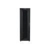 LANBERG laisvai pastatomas stelažas 19 colių spintelė 42U 800x1200 stiklinės durys LCD butas juodas