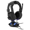 Ausinių stovas Sharkoon X-Rest 7.1, USB garso plokštė, LED, Juodas
