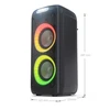 Sharp PS-949 Party Speaker with Built-in Baterija | Sharp | Party Speaker | PS-949 XParty Street Beat | 132 W | Atsparus vandeniui | Bluetooth | Belaidė jungtis | Portable | Juodas