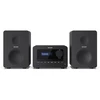 Muzikinis centras „Sharp XL-B520D(BK) Tokyo Hi-Fi mikro sistema 2.0, FM/DAB/DAB+/USB, CD, „Bluetooth 5.0“, „Aux-in“, Juodas | „Sharp“ | Tokyo Hi-Fi mikro sistema 2.0 | XL-B520D(BK) | „Bluetooth“ | Juodas