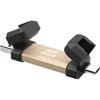 „Silicon Power DS72“ USB atmintinė, 250 GB A tipo USB / C tipo USB 3.2 Gen 2 (3.1 Gen 2) Auksinė