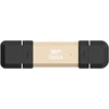 „Silicon Power DS72“ USB atmintinė, 250 GB A tipo USB / C tipo USB 3.2 Gen 2 (3.1 Gen 2) Auksinė