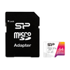 SILIKONIO MAITINIMO KOMPIUTERIS &amp; COMMUNICAT SILICON POWER atminties kortelė Elite Micro SDXC 64GB UHS-I A1 V10
