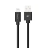 Silicon Power Silicio galia | A tipo USB prie žaibo kabelis | LK15 MFi | Apple | PVC | Juodas