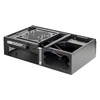 SilverStone Milo 06B USB 3.0 x 2, Mic x1, Spk x1, Juodas, ITX, Maitinimo šaltinis nėra