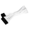 SilverStone SST-PP07-MBW 1 x pagrindinės plokštės 24 kontaktų jungtis, Išplėskite kabelio ilgio esamą maitinimo šaltinį, Suderinamas su visais PSU.