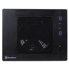 SilverStone Sugo 05 Kompiuterio važiuoklė USB 3.0 x2, Mic x1, Spk x1, juodas, SFF, Maitinimo šaltinis yra Ne