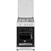 Viryklė Simfer | Cooker | 4401SGRBB.1 | Hob type Gas | Oven type Gas | Baltas | Plotis 50 cm | Gylis 55 cm | 49 L