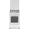 Viryklė Simfer | Cooker | 4401SGRBB.1 | Hob type Gas | Oven type Gas | Baltas | Plotis 50 cm | Gylis 55 cm | 49 L
