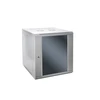 SOMI Networks | 22U, 19″ Network Wall Cabinet | 22U-60/45FPC | With Front Glass Doors; Unassembled | Gylis: 45 cm | Gray