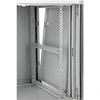 SOMI Networks | 22U, 19″ Network Wall Cabinet | 22U-60/45FPC | With Front Glass Doors; Unassembled | Gylis: 45 cm | Gray