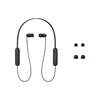 Belaidės į ausį įdedamos ausinės Sony WI-C100, Juodos