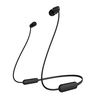 Belaidės į ausį įdedamos ausinės Sony WI-C200B, juodos