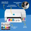 Daugiafunkcis rašalinis spausdintuvas Epson EcoTank L3366, A4, spalvotas, Wi-Fi, Wi-Fi Direct, AirPrint, LCD ekranas, baltas | C11CL63411