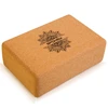 Spokey NIDRA Yoga Block, 7,5 x 15,2 x 22,5 cm, ruda, kamštiena