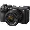 Sony | Full-Frame Camera kit with 28-60mm Lens | Alpha A7C II | Mirrorless Camera Kit | 33 MP | ISO sensitivity (max) 204800 | Wi-Fi | Fast Hybrid AF | Magnification 0.70 x | Viewfinder | CMOS | Juodas