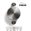 STONELINE® Gaminimo puodas 18 cm su dangčiu | CLASSIC | 6741