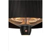 SUNRED | Šildytuvas | ARTIX C-HB, kompaktiškas šviesus pakabinamas | Infraraudonųjų spindulių | 1500 W | Juodas | IP24