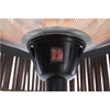 SUNRED | Šildytuvas | ARTIX M-SO BROWN, Corda Bright Stovintis | Infraraudonųjų spindulių | 2100 W | Ruda | IP44