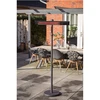 SUNRED | Šildytuvas | RD-DARK-25S, tamsiai stovintis | Infraraudonųjų spindulių | 2500 W | Juodas | IP55