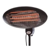 SUNRED pastatomas šildytuvas Elekra Quartz SMQ2000A, 2000 W, Juodas