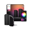 Šviestuvas Philips Hue Play Wall Washer, juodos spalvos, 2 vnt.