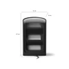 Šviestuvas Philips Hue Play Wall Washer, juodos spalvos, 2 vnt.