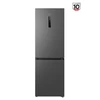 TCL Šaldytuvas | RP340BSD1 | Energy efficiency class D | Free standing | Combi | Height 185 cm | No Frost system | Šaldytuvas net capacity 223 L | Šaldiklis net capacity 117 L | Ekranas | 35 dB | Pilkas