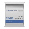 Šakotuvas Teltonika | Jungiklis | TSW210 | Nevaldomas | Tvirtinama prie sienos | Gigabit Ethernet (vario) jungtys kiekis 8 | SFP jungtys kiekis 2 | 24 mėn.