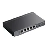 TP-LINK | 5 prievadų gigabito stalinis komutatorius su 4 prievadų PoE | TL-SG1005P-PD | Nevaldomas | Tvirtinamas prie darbalaukio / sienos