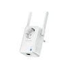 TP-LINK | Extender with AC Passthrough | TL-WA860RE | 10/100 Mbit/s | Ethernet LAN (RJ-45) jungtys 1 | 802.11n | 2.4GHz | Wi-Fi data rate (max) 300 Mbit/s | Extra socket