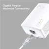 TP-LINK | Gigabit Powerline Starter Kit | TL-PA7017 RINKINYS | 10/100/1000 Mbit/s | Ethernet LAN (RJ-45) jungtys 1 | Nėra „Wi-Fi“ | Duomenų perdavimo sparta (maks.) 1000 Mbit/s | Papildomas lizdas